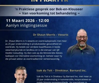 Vleissentraal Bio-Sekuriteit 11.03.2026